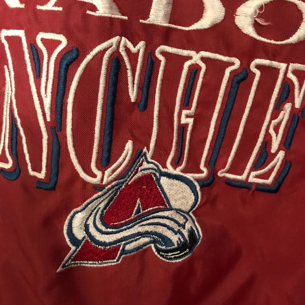 Colorado avalanche logo athletic pullover - Picture 6 of 6